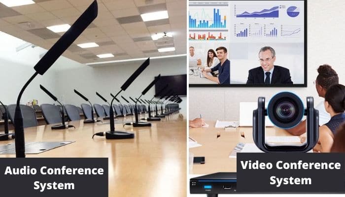 Audio-Conference-System-vs-video-conference-system