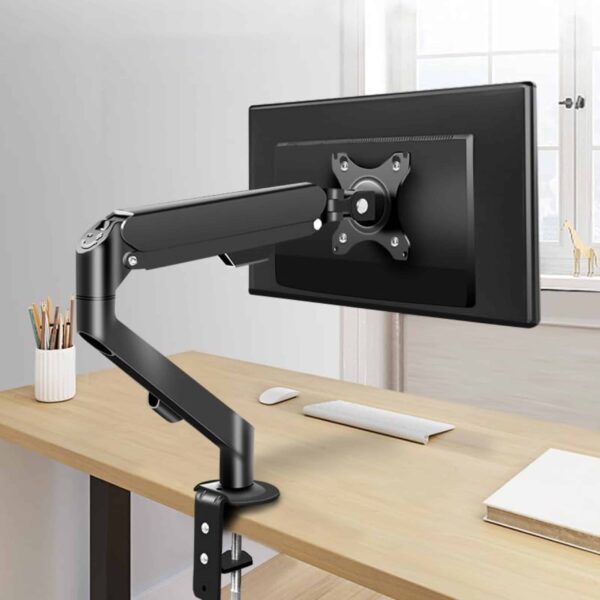 M5B GAS Spring Desk Mount Monitor Stand in 360 Degree Rotation - Image 4